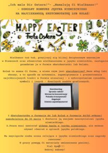 Szkolny Konkurs z Języka Niemieckiego „Ich male Dir Ostern”