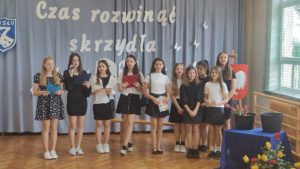 Uroczyste zakończenie roku szkolnego oraz pożegnanie klasy VIII