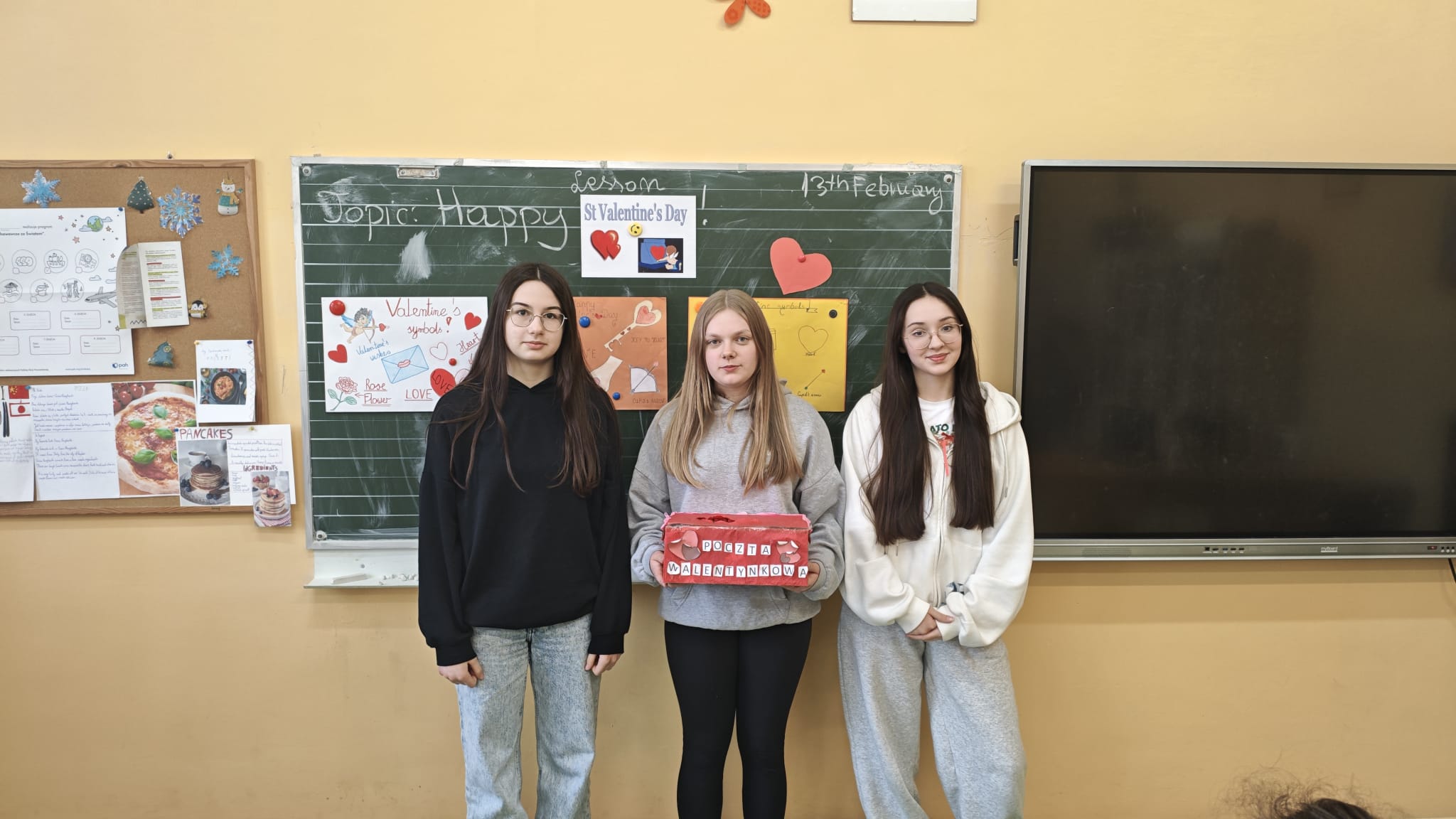 Walentynkowa poczta w naszej szkole!